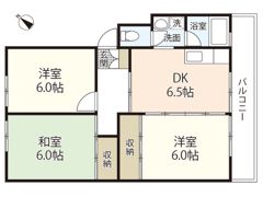 シャトー巌の間取り画像