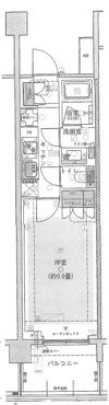 リビオ東中野ヒルトップの間取り画像