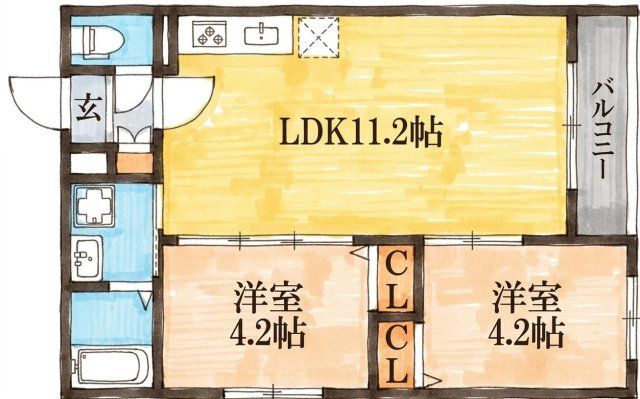 間取図