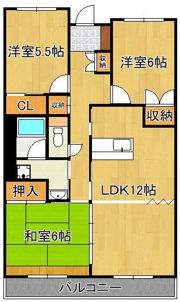 エクセレント中井の間取り画像
