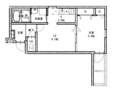 フジパレス西放出公園の間取り画像