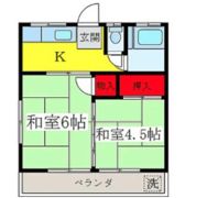 あかつき荘の間取り画像