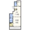 エステムコート心斎橋EAST III エクシードの間取り画像