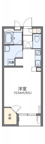 レオネクストウエストPαの間取り画像