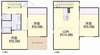 UNICUBE高柳西町 Aの間取り画像