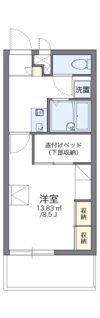 レオパレスなでしこの間取り画像