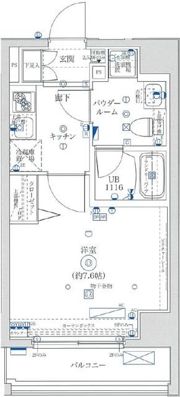 ユリカロゼAZEST高島平の間取り画像