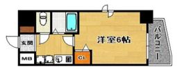 エステムコート神戸元町通の間取り画像