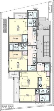 KLEIS東浦和の間取り画像
