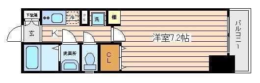 エスコート日本橋人形町の間取り画像