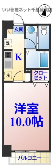 Biz STAY 千葉・蘇我の間取り画像