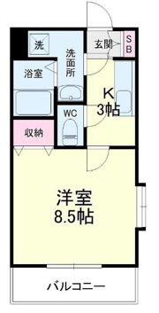 ヴェルデ和合の間取り画像