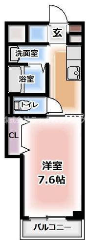 ロジュマン門真の間取り画像