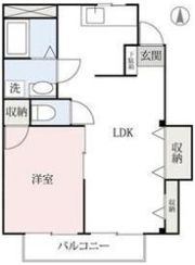 メゾンソレイユの間取り画像