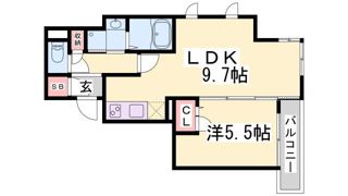 S-RESIDENCE神戸元町の間取り画像