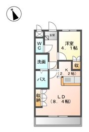 ヴェニール紀ノ川の間取り画像