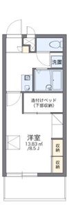 レオパレスUEHARAの間取り画像
