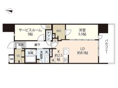 ザ・ライオンズ横川の間取り画像