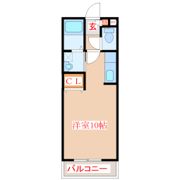 Cube9、Ⅹの間取り画像