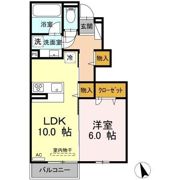 Avenir五代町Ⅰの間取り画像