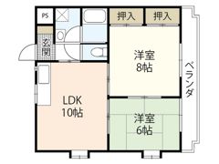 ヴェナールの間取り画像