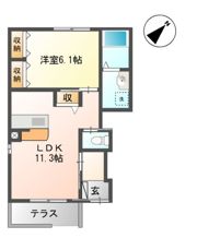 シェトワの間取り画像