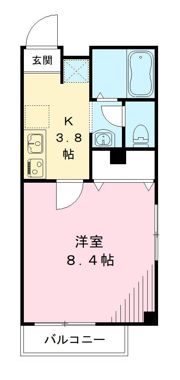 ソレイユ中村橋の間取り画像