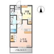 クレシアBの間取り画像