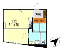 M・テラス広古新開の間取り画像
