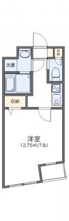 レオパレスエクセルカーサ平和台の間取り画像