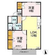 WOODY TOWN 1の間取り画像