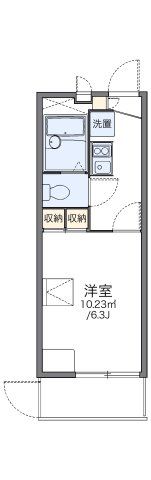 レオパレスグレイスSHINOの間取り画像