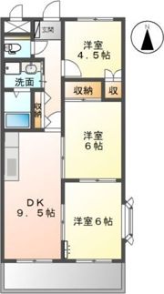 ステイブル円座の間取り画像