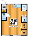 東田荘B棟の間取り画像