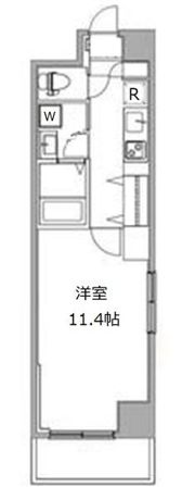 オーキッドレジデンス神田錦町の間取り画像
