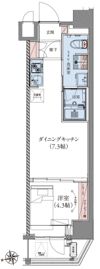 CREATIF蔵前の間取り画像