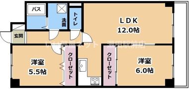 レジデンス南草津の間取り画像