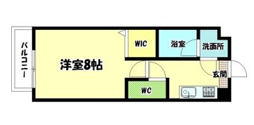 スキポール駅元町の間取り画像