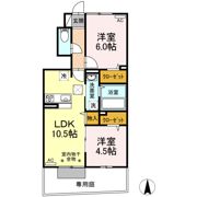 リーブルⅠ A棟の間取り画像