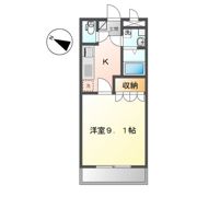 キャッスル旭の間取り画像