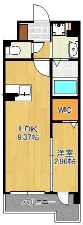 グレイス折尾の間取り画像
