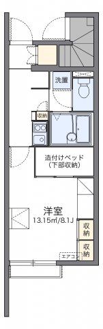 レオパレスアイランドの間取り画像