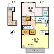 御所アリビオ A棟の間取り画像
