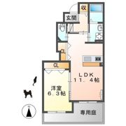 マ・グランⅥの間取り画像