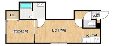 Gold Leaf(ゴールドリーフ)の間取り画像