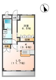 ルチェーレの間取り画像