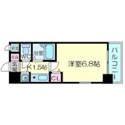 プレサンス同心アーバンステージの間取り画像
