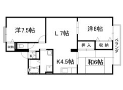 ディアコートの間取り画像