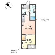サウダージの間取り画像