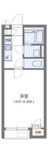 レオネクスト百合Ⅱの間取り画像